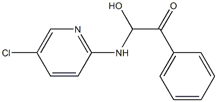 5-Chloro-2-[[2-phenyl-1-hydroxy-2-oxoethyl]amino]pyridine Structure