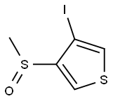 3-(Methylsulfinyl)-4-iodothiophene 구조식 이미지