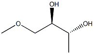 (2R,3R)-1-Methoxybutane-2,3-diol Structure