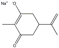 Sodium 6-oxo-p-mentha-1,8-diene-2-olate 구조식 이미지