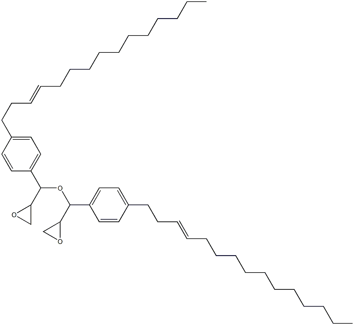 4-(3-Pentadecenyl)phenylglycidyl ether 구조식 이미지