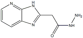 3H-Imidazo[4,5-b]pyridine-2-acetohydrazide 구조식 이미지