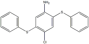 4-Chloro-2,5-bis(phenylthio)aniline 구조식 이미지