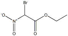 Bromo(nitro)acetic acid ethyl ester Structure