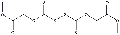 (Methoxyoxomethyl)(methoxythioxomethyl) persulfide Structure