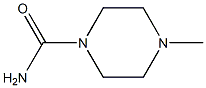 1-Carbamoyl-4-methylpiperazine Structure