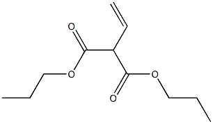 2-Vinylmalonic acid dipropyl ester Structure