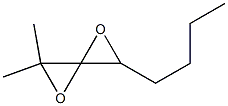 5-Butyl-2,2-dimethyl-1,4-dioxaspiro[2.2]pentane Structure