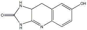 7-Hydroxy-9,9a-dihydro-1H-imidazo[4,5-b]quinolin-2(3H)-one Structure