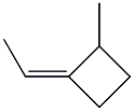 (Z)-1-Ethylidene-2-methylcyclobutane Structure