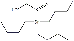 2-(Tributylstannyl)allyl alcohol Structure