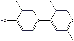 2-Methyl-4-(2,5-dimethylphenyl)phenol 구조식 이미지