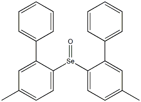 Phenyl(4-methylphenyl) selenoxide Structure