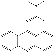 N2-(Acridin-9-yl)-N1,N1-dimethylacetamidine Structure