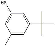 3-tert-Butyl-5-methylbenzenethiol 구조식 이미지