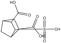 5-Sulfobicyclo[2.2.1]heptane-2,3-dicarboxylic acid 구조식 이미지