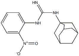 1-(1-Adamantyl)-3-(2-nitrophenyl)guanidine 구조식 이미지