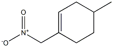 4-Methyl-1-(nitromethyl)cyclohexene 구조식 이미지