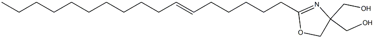 4,4-Bis(hydroxymethyl)-2-(6-heptadecenyl)-2-oxazoline Structure