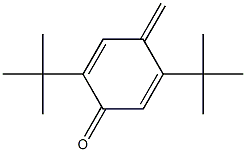 2,5-Di-tert-butyl-4-methylene-2,5-cyclohexadien-1-one Structure