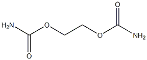 1,2-Ethanediol dicarbamate 구조식 이미지