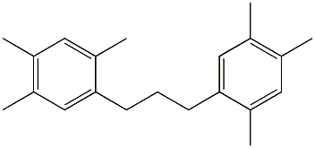 2,2'-(1,3-Propanediyl)bis(1,4,5-trimethylbenzene) Structure