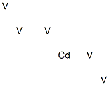 Pentavanadium cadmium Structure