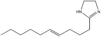 2-(4-Decenyl)-1-imidazoline Structure