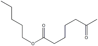 6-Oxoheptanoic acid pentyl ester 구조식 이미지