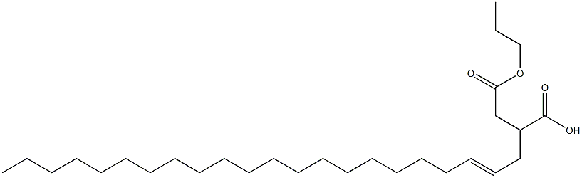 2-(2-Docosenyl)succinic acid 1-hydrogen 4-propyl ester Structure