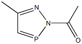 5-Methyl-2-acetyl-2H-1,2,3-diazaphosphole 구조식 이미지