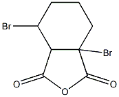 1,3-Dibromohexahydrophthalic anhydride Structure