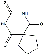 8-Thioxo-7,9-diazaspiro[4.5]decane-6,10-dione 구조식 이미지