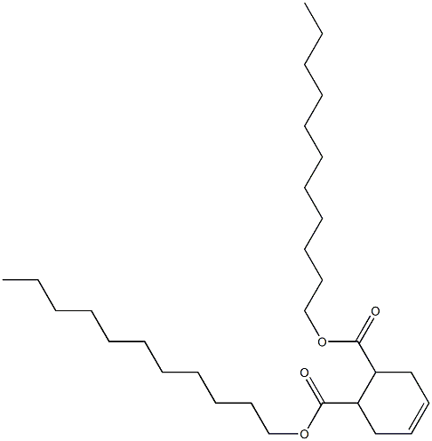 4-Cyclohexene-1,2-dicarboxylic acid diundecyl ester 구조식 이미지