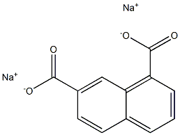 1,7-Naphthalenedicarboxylic acid disodium salt 구조식 이미지