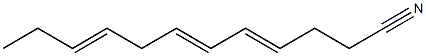 4,6,9-Dodecatrienenitrile Structure