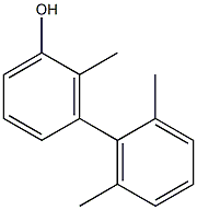 2-Methyl-3-(2,6-dimethylphenyl)phenol 구조식 이미지