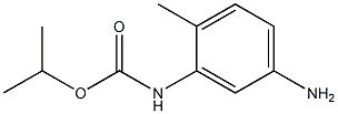 5-Amino-2-methylphenylcarbamic acid isopropyl ester 구조식 이미지