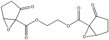 1,2-Ethanediylbis[1,5-epoxy-2-oxocyclopentane-1-carboxylate] 구조식 이미지