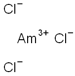 Americium(III) trichloride Structure