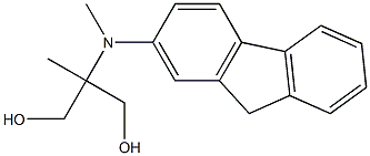 2-[(9H-Fluoren-2-yl)methylamino]-2-methyl-1,3-propanediol 구조식 이미지