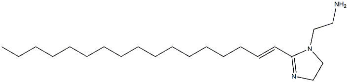 1-(2-Aminoethyl)-2-(1-heptadecenyl)-2-imidazoline Structure