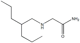 2-(2-Propylpentylamino)acetamide 구조식 이미지