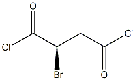 [R,(+)]-2-Bromosuccinyl dichloride 구조식 이미지