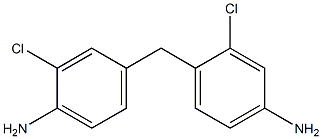 4-[(4-Amino-2-chlorophenyl)methyl]-2-chloroaniline 구조식 이미지