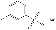 m-Toluenesulfonic acid sodium salt Structure