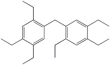 5,5'-Methylenebis(1,2,4-triethylbenzene) 구조식 이미지