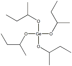 Tetra(sec-butyloxy)germane 구조식 이미지