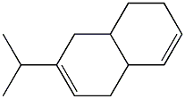 1,2,4a,5,8,8a-Hexahydro-7-isopropylnaphthalene 구조식 이미지