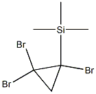 1,1,2-Tribromo-2-trimethylsilylcyclopropane Structure